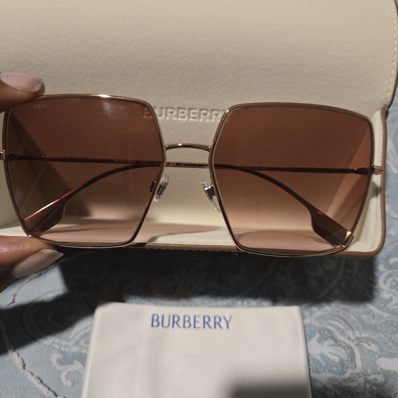 Burberry Rose Gold & Pink Womens Sunglasses Style DaphneModel code BE3133 133 - Picture 6 of 14